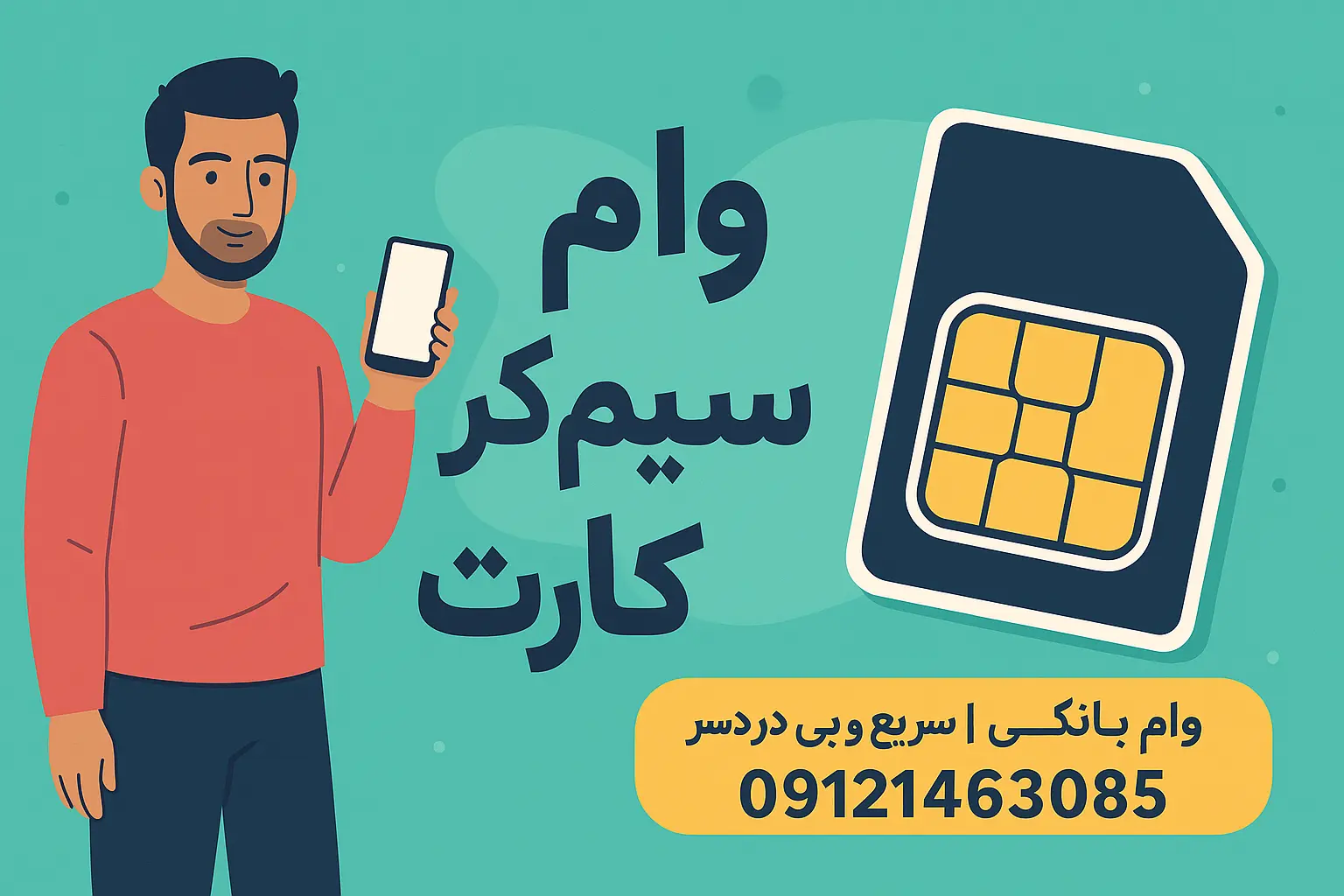 دریافت وام سیمکارت فوری